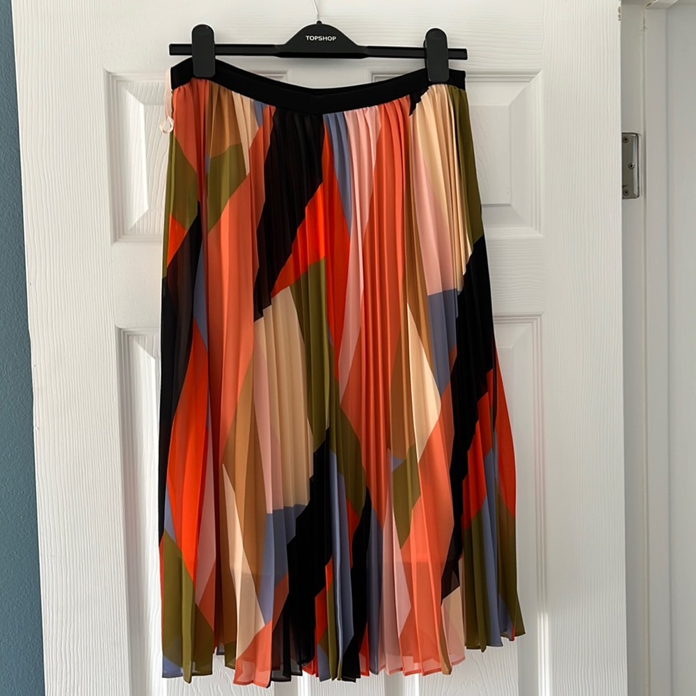Anthropologie pleated skirt